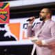 Alex “Golden Boy” Mendez hosts the sold-out Overwatch League Grand Finals at the Barclays Center in New York.